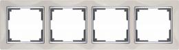 Изображение продукта Рамка Werkel Snabb на 4 поста слоновая кость WL03-Frame-04-ivory 