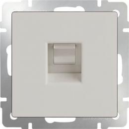 Изображение продукта Телефонная розетка Werkel RJ11 слоновая кость WL03-RJ-11-ivory 