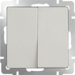 Изображение продукта Выключатель Werkel двухклавишный слоновая кость WL03-SW-2G-ivory 