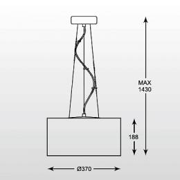Подвесная люстра Zumaline Blink  - 4