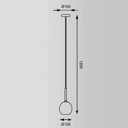 Подвесной светильник Zumaline Monic  - 3