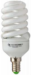 Изображение продукта Лампа энергосберегающая Наносвет E14 20W 2700K матовая ES-SPU20/E14/827 