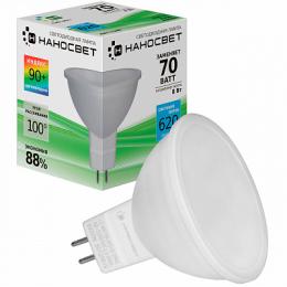 Изображение продукта Лампа светодиодная Наносвет GU5.3 8W 4000K матовая LE-MR16A-8/GU5.3/940 