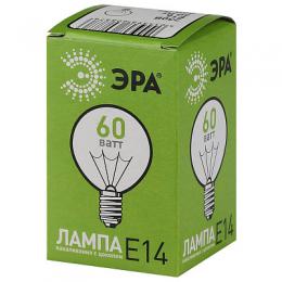 Лампа накаливания ЭРА E14 60W 2700K прозрачная  C0039816  - 2
