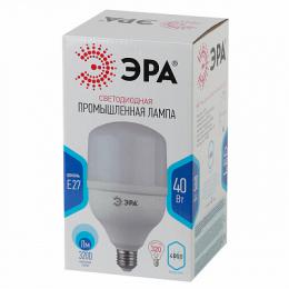 Лампа светодиодная ЭРА E27 40W 4000K матовая  Б0047732  - 2