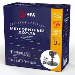 Проектор ЭРА метеоритный дождь 220V IP44 5W разноцветный  Б0041642  - 5